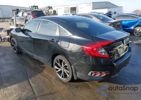2020 Honda Civic Sport from USA, damaged, VIN 2HGFC2F8XLH582717